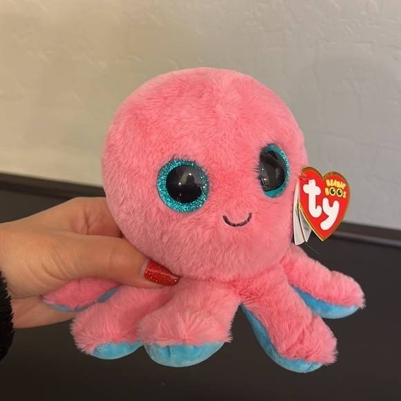 TY Beanie Boos soft plush toy, Sheldon octopus, NWT - Picture 12 of 14